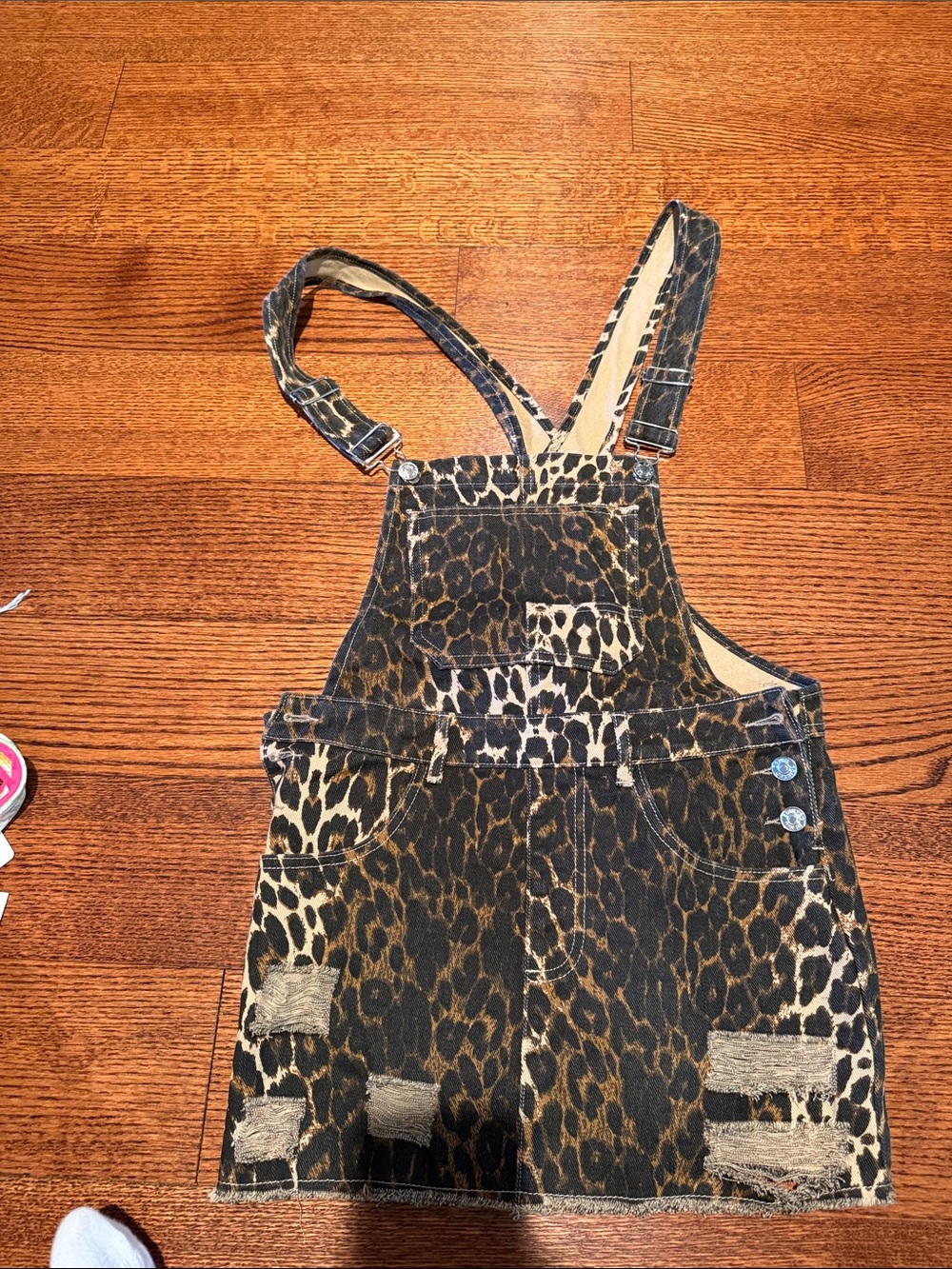 Edikted leopard overall dress